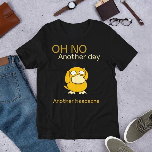Other - pkm Unisex t-shirt Pokemon Anime Style Pikachu Psyduck